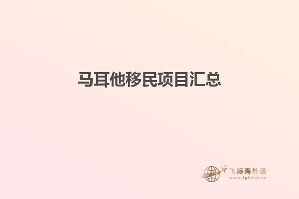 马耳他移民项目汇总