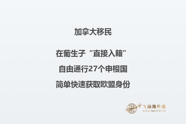 加拿大移民项目优势