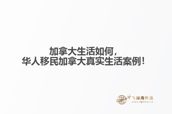 华人移民加拿大真实生活案例