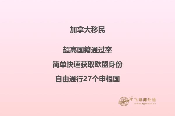 投资移民加拿大费用