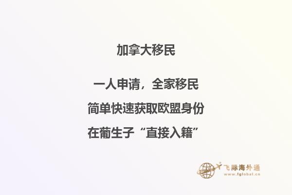 2020年加拿大最受欢迎的四种投资移民方式!