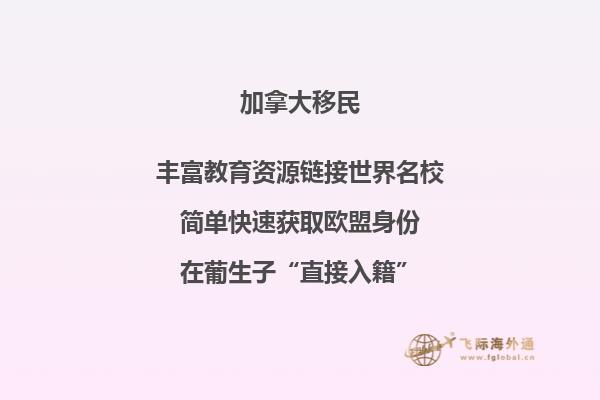 加拿大哪些移民方式最受欢迎?这四种重点注意!