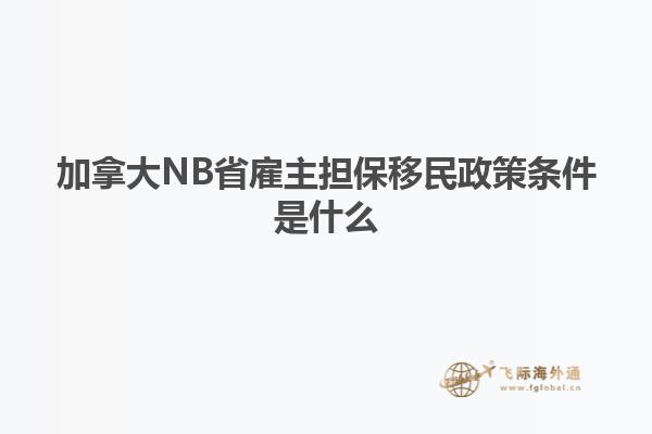 加拿大NB省雇主担保移民政策条件是什么