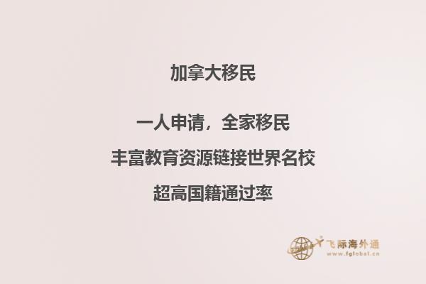 加拿大移民移民条件及费用2021