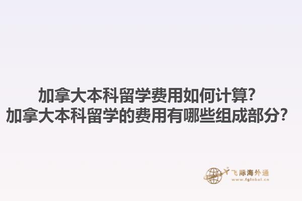 加拿大本科留学费用如何计算？加拿大本科留学的费用有哪些组成部分？1.jpg