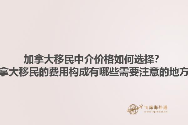 加拿大移民中介价格如何选择？加拿大移民的费用构成有哪些需要注意的地方？1.jpg
