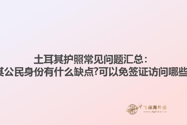 土耳其护照常见问题汇总：土耳其公民身份有什么缺点?可以免签证访问哪些国家?1.jpg