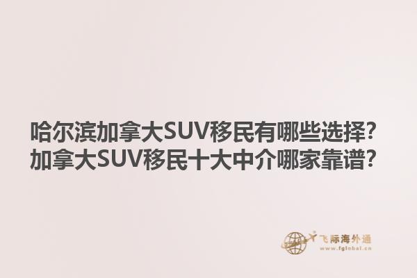 哈尔滨加拿大SUV移民有哪些选择？加拿大SUV移民十大中介哪家靠谱？1.jpg