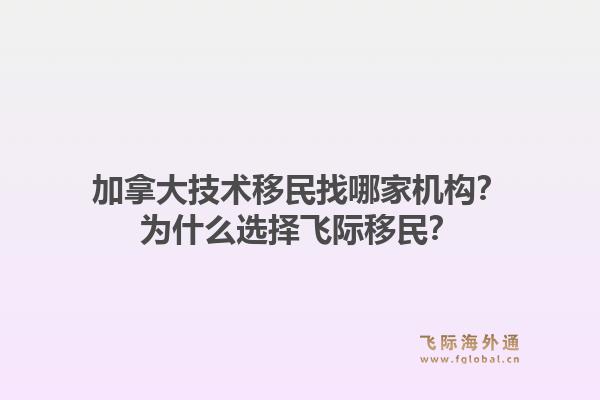 加拿大技术移民找哪家机构?为什么选择飞际移民?1.jpg