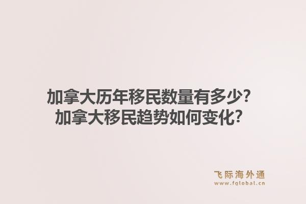 加拿大历年移民数量有多少？加拿大移民趋势如何变化？1.jpg