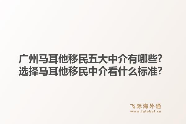 广州马耳他移民五大中介有哪些?选择马耳他移民中介看什么标准?1.jpg