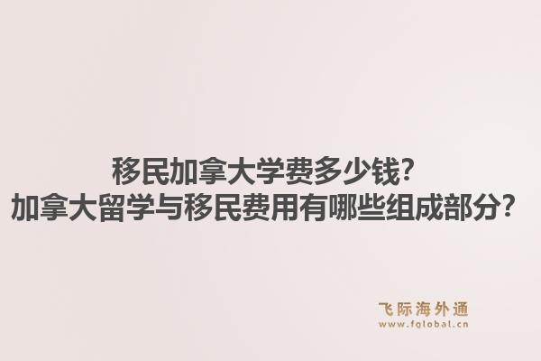 移民加拿大学费多少钱?加拿大留学与移民费用有哪些组成部分?1.jpg