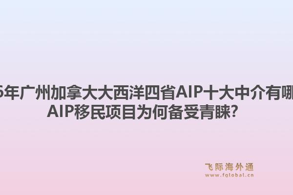 2026年广州加拿大大西洋四省AIP十大中介有哪些？AIP移民项目为何备受青睐？1.jpg